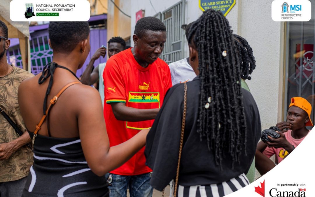 Public Sensitisation at Melcom Area & Oguaa Anaafo, Cape Coast
