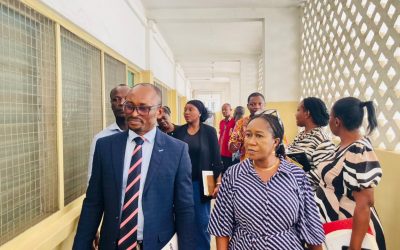 A Team from the Office of the President visits NPC secretariat